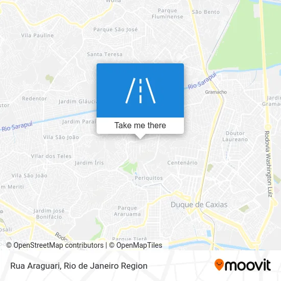 Rua Araguari map