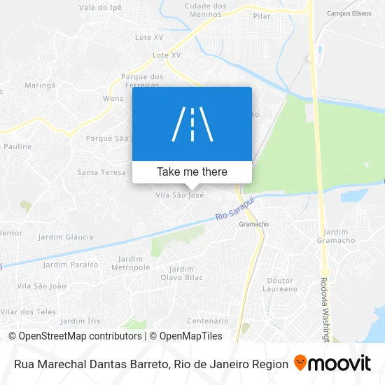 Rua Marechal Dantas Barreto map