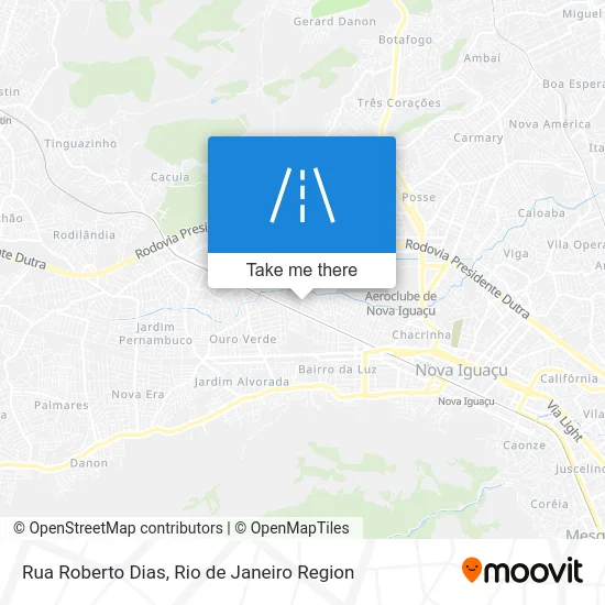 Rua Roberto Dias map