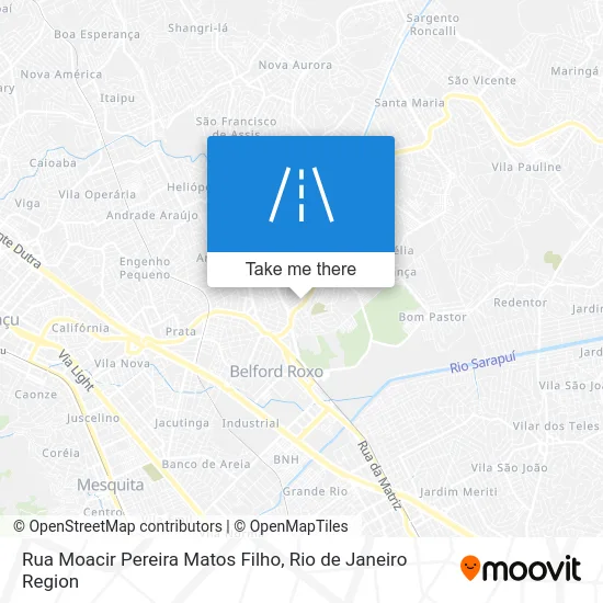 Rua Moacir Pereira Matos Filho map