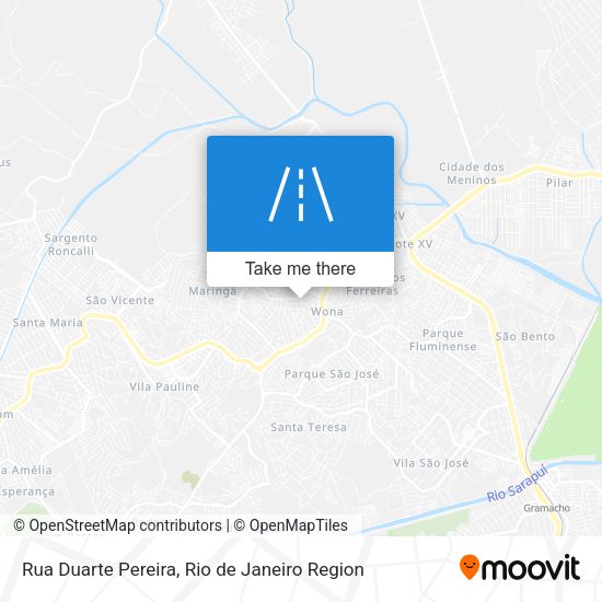 Rua Duarte Pereira map