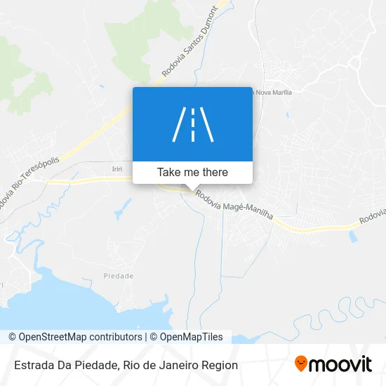 Estrada Da Piedade map