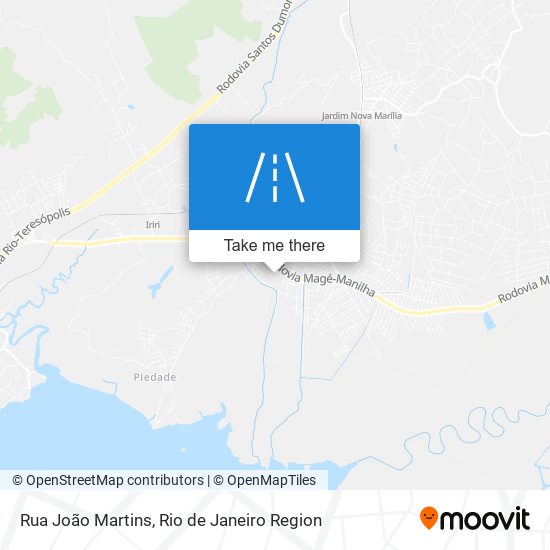 Rua João Martins map