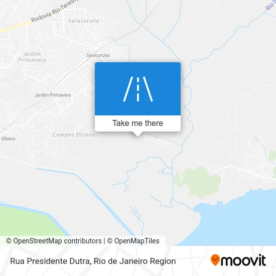 Rua Presidente Dutra map