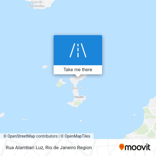 Rua Alambari Luz map