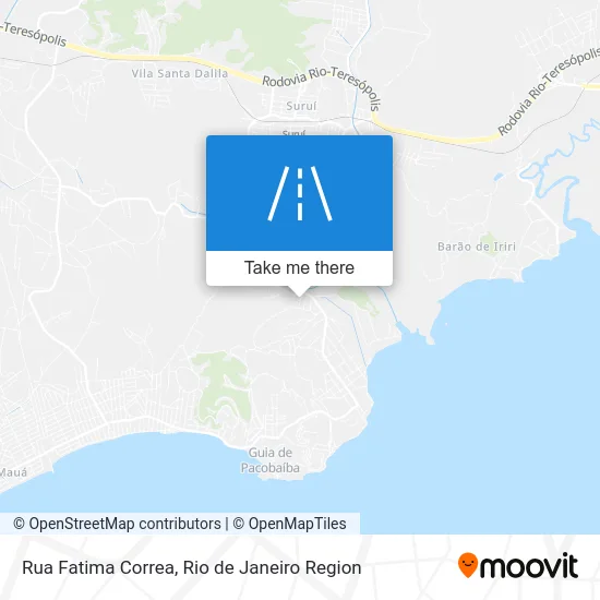Rua Fatima Correa map