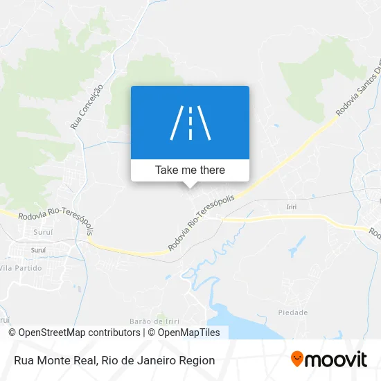 Rua Monte Real map