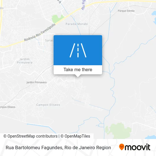 Rua Bartolomeu Fagundes map