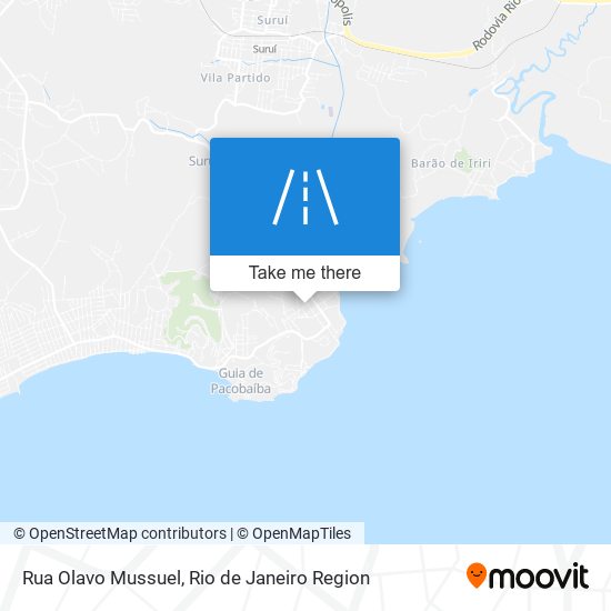 Rua Olavo Mussuel map