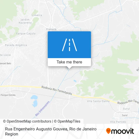 Rua Engenheiro Augusto Gouvea map