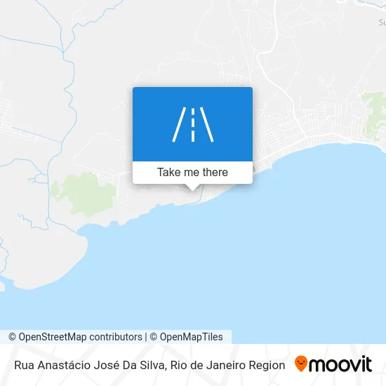 Rua Anastácio José Da Silva map