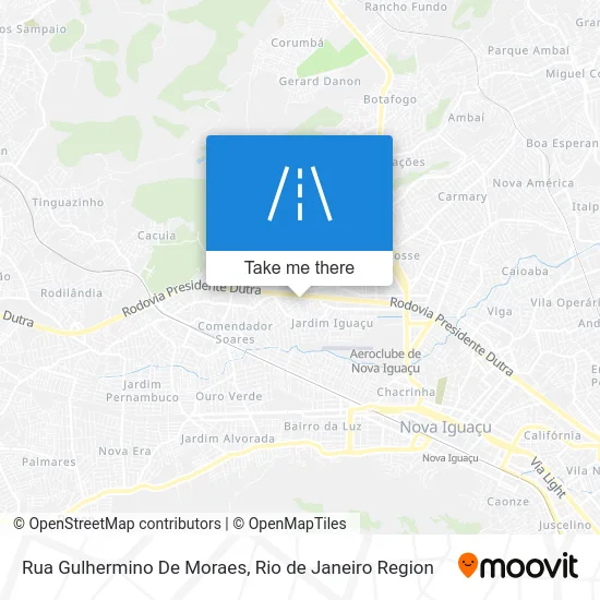 Rua Gulhermino De Moraes map