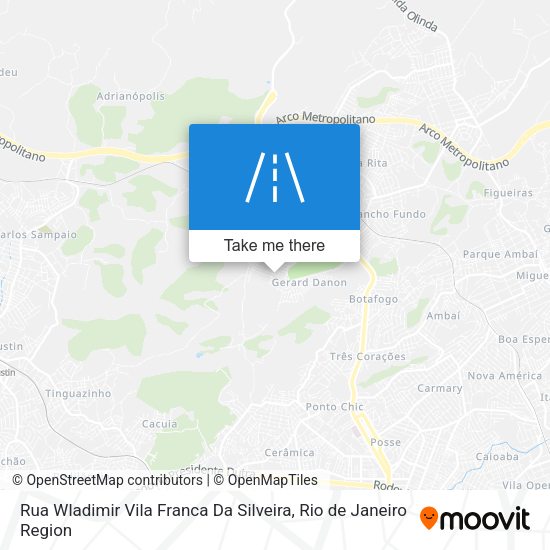 Rua Wladimir Vila Franca Da Silveira map