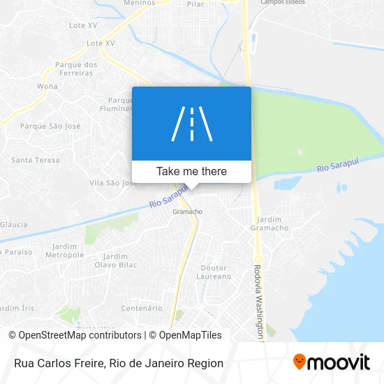 Rua Carlos Freire map