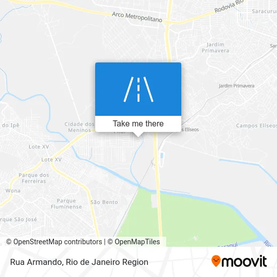 Rua Armando map