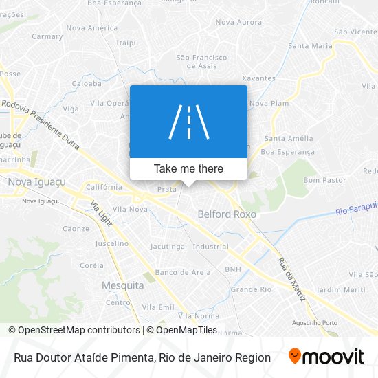 Rua Doutor Ataíde Pimenta map