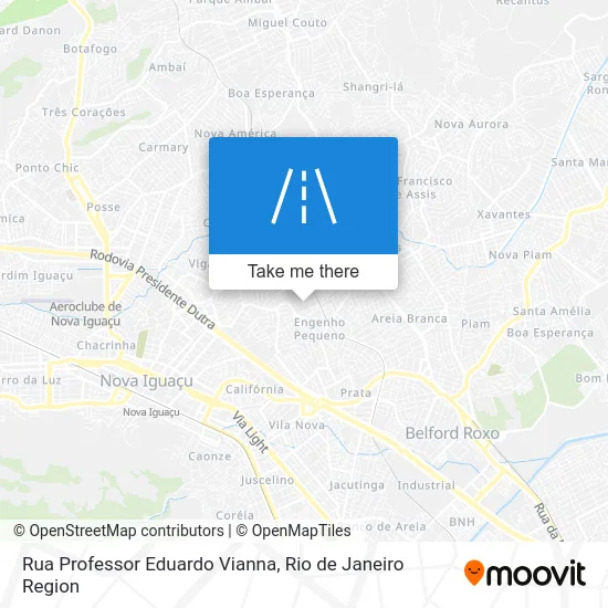 Rua Professor Eduardo Vianna map