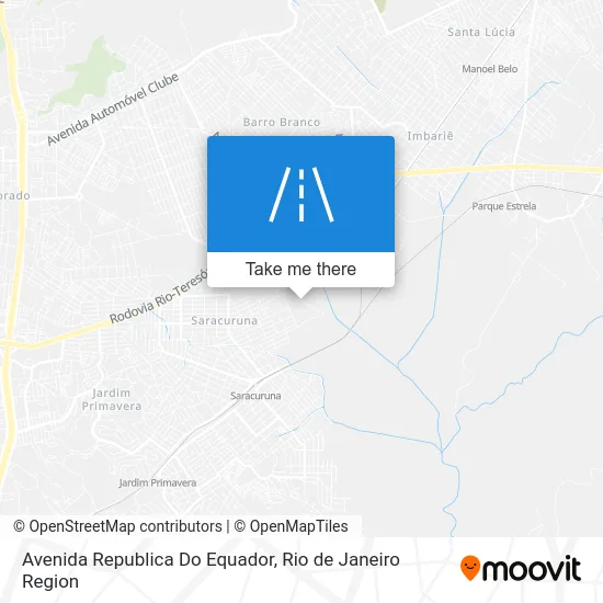 Avenida Republica Do Equador map