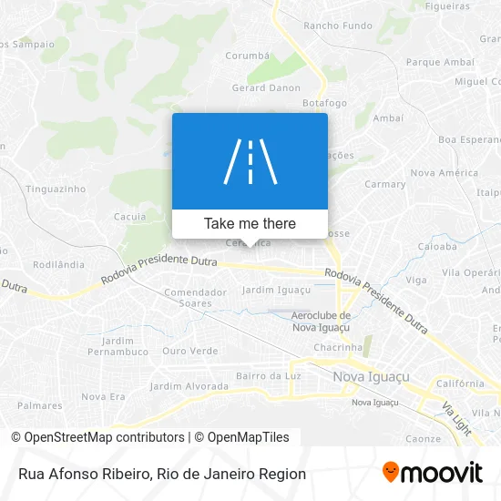 Rua Afonso Ribeiro map