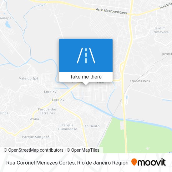 Rua Coronel Menezes Cortes map