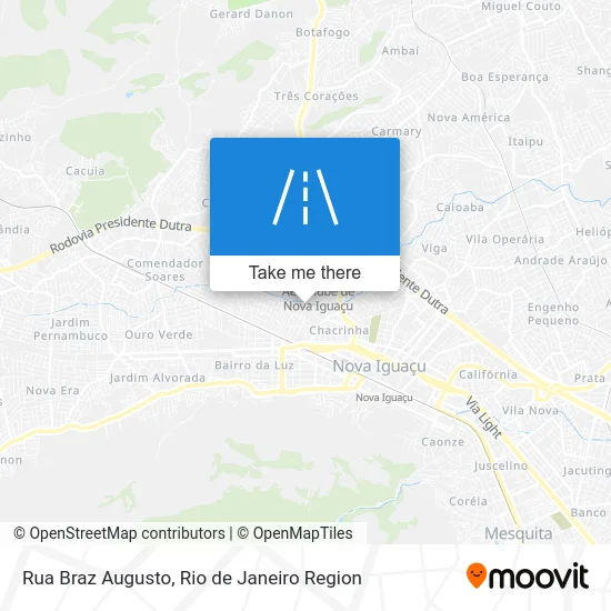 Rua Braz Augusto map