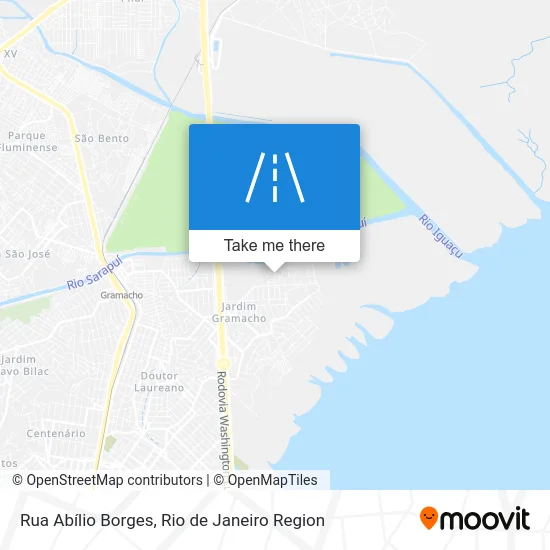 Rua Abílio Borges map