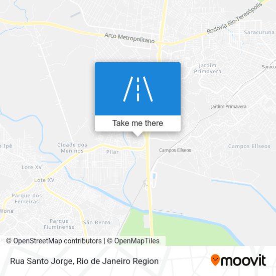 Rua Santo Jorge map