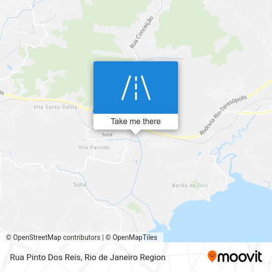 Rua Pinto Dos Reis map