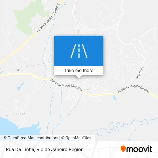 Rua Da Linha map