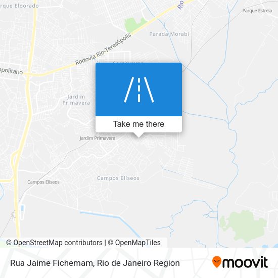 Rua Jaime Fichemam map