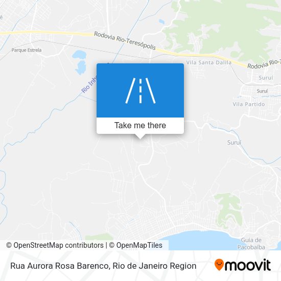 Rua Aurora Rosa Barenco map