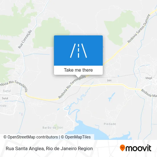 Rua Santa Anglea map
