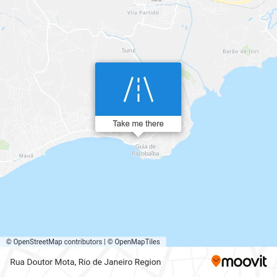 Rua Doutor Mota map