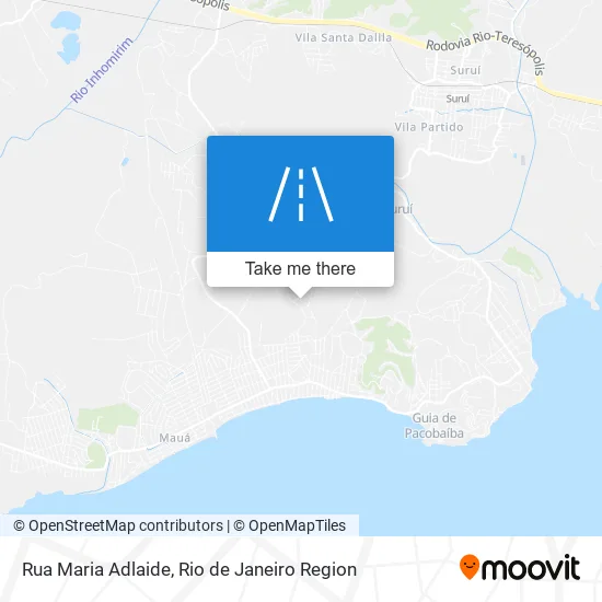 Rua Maria Adlaide map