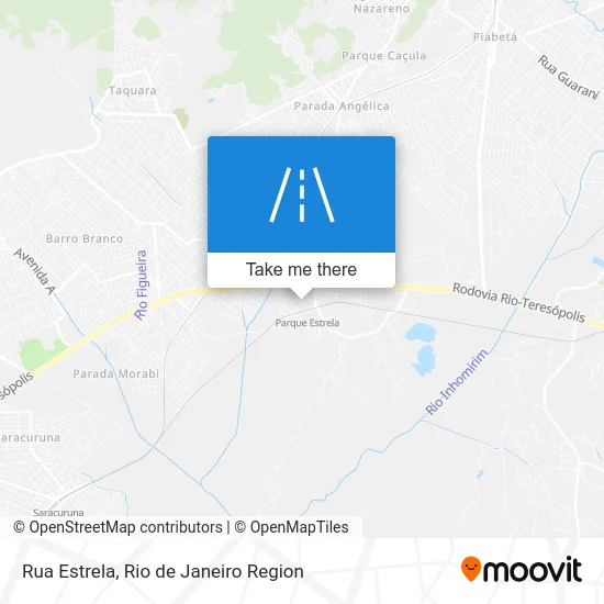 Rua Estrela map