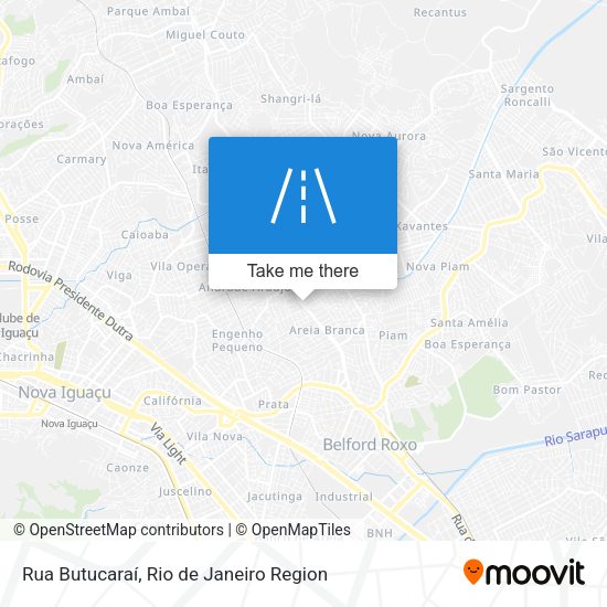 Rua Butucaraí map