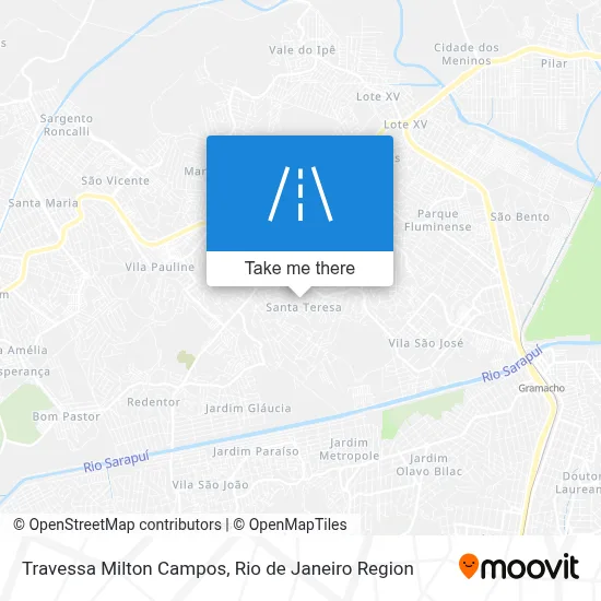 Travessa Milton Campos map