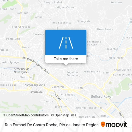 Rua Esmael De Castro Rocha map