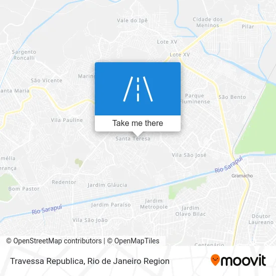 Travessa Republica map