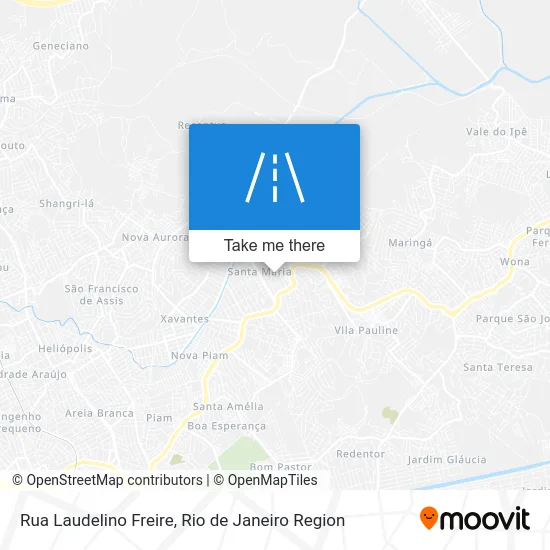 Rua Laudelino Freire map