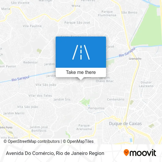 Avenida Do Comércio map