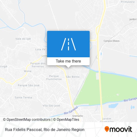 Rua Fidelis Pascoal map