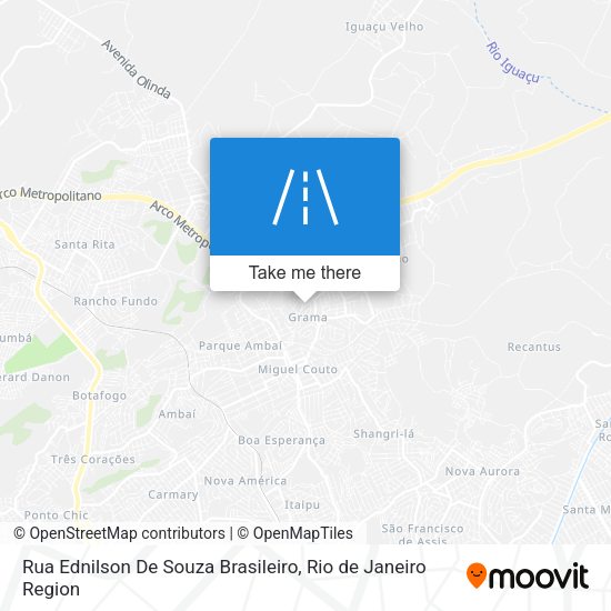 Rua Ednilson De Souza Brasileiro map