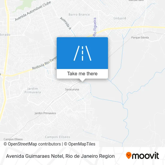 Avenida Guimaraes Notel map