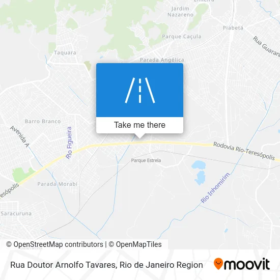 Rua Doutor Arnolfo Tavares map