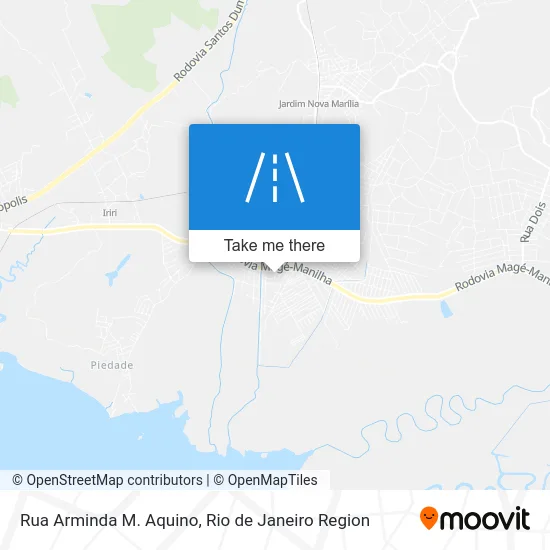 Rua Arminda M. Aquino map