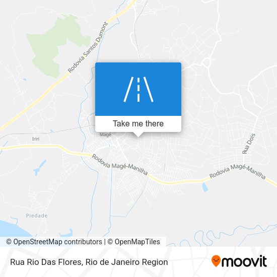 Rua Rio Das Flores map
