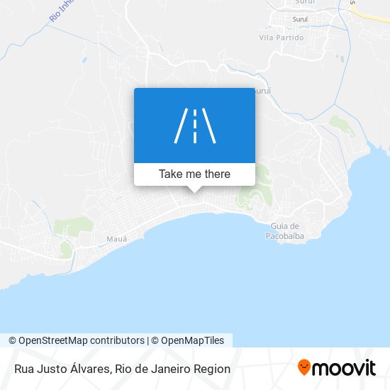 Rua Justo Álvares map
