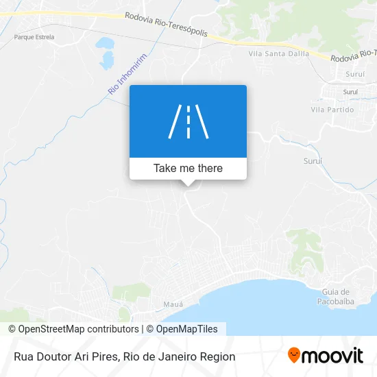 Rua Doutor Ari Pires map