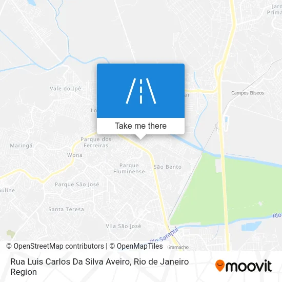Rua Luis Carlos Da Silva Aveiro map